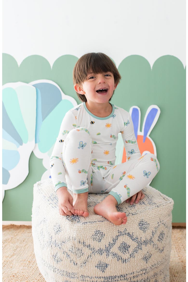 Kids' Fitted Two-Piece Pajamas, Alternate, color, THE VERY HUNGRY CATERPILLAR