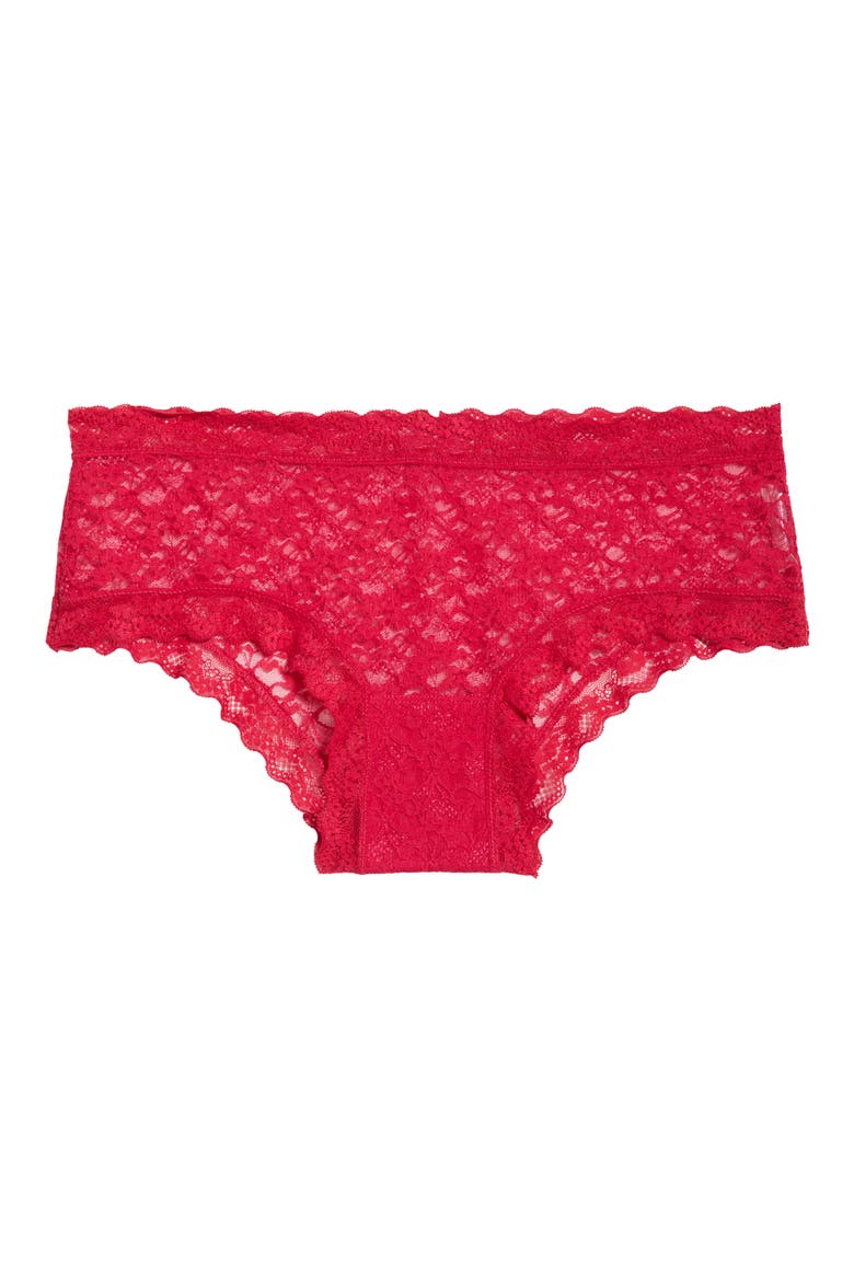 Lulu Lace Boyshorts, Alternate, color, AMOUR ROSE