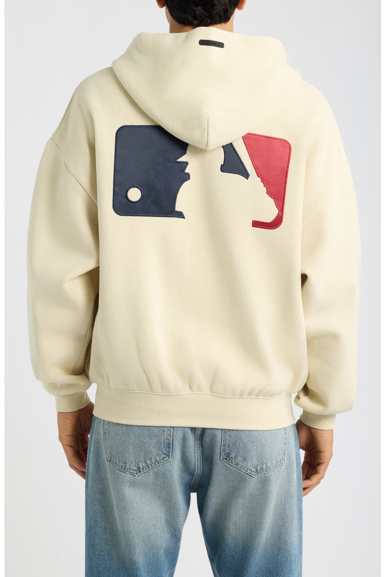 x MLB Full Zip Hoodie, Alternate, color, OAT