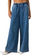 Steve Madden Levy Pull-On Wide Leg Jeans