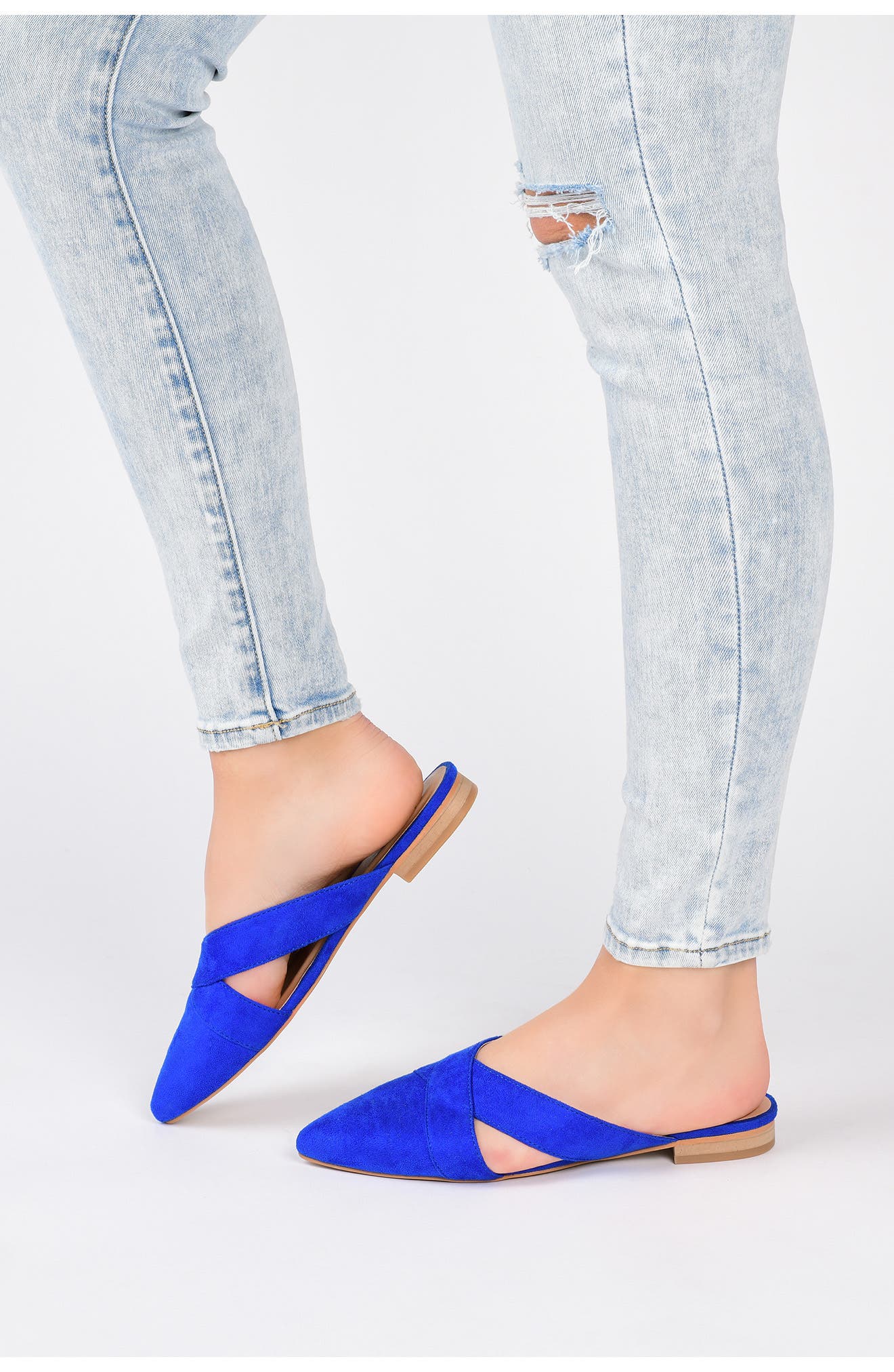 Journee Collection JOURNEE Giada Mule, Alternate, color, Floral