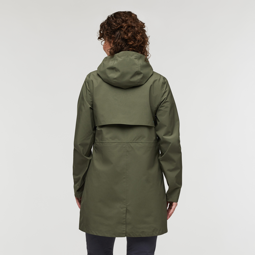Cotopaxi Cielo Rain Trench In Green