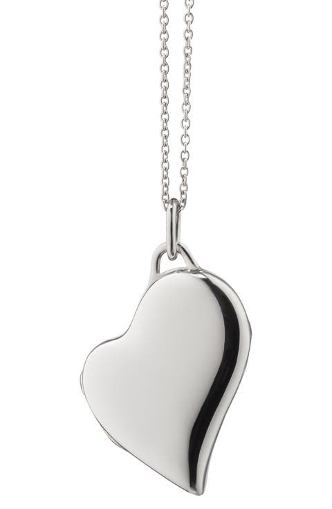 Heart Locket Pendant Necklace