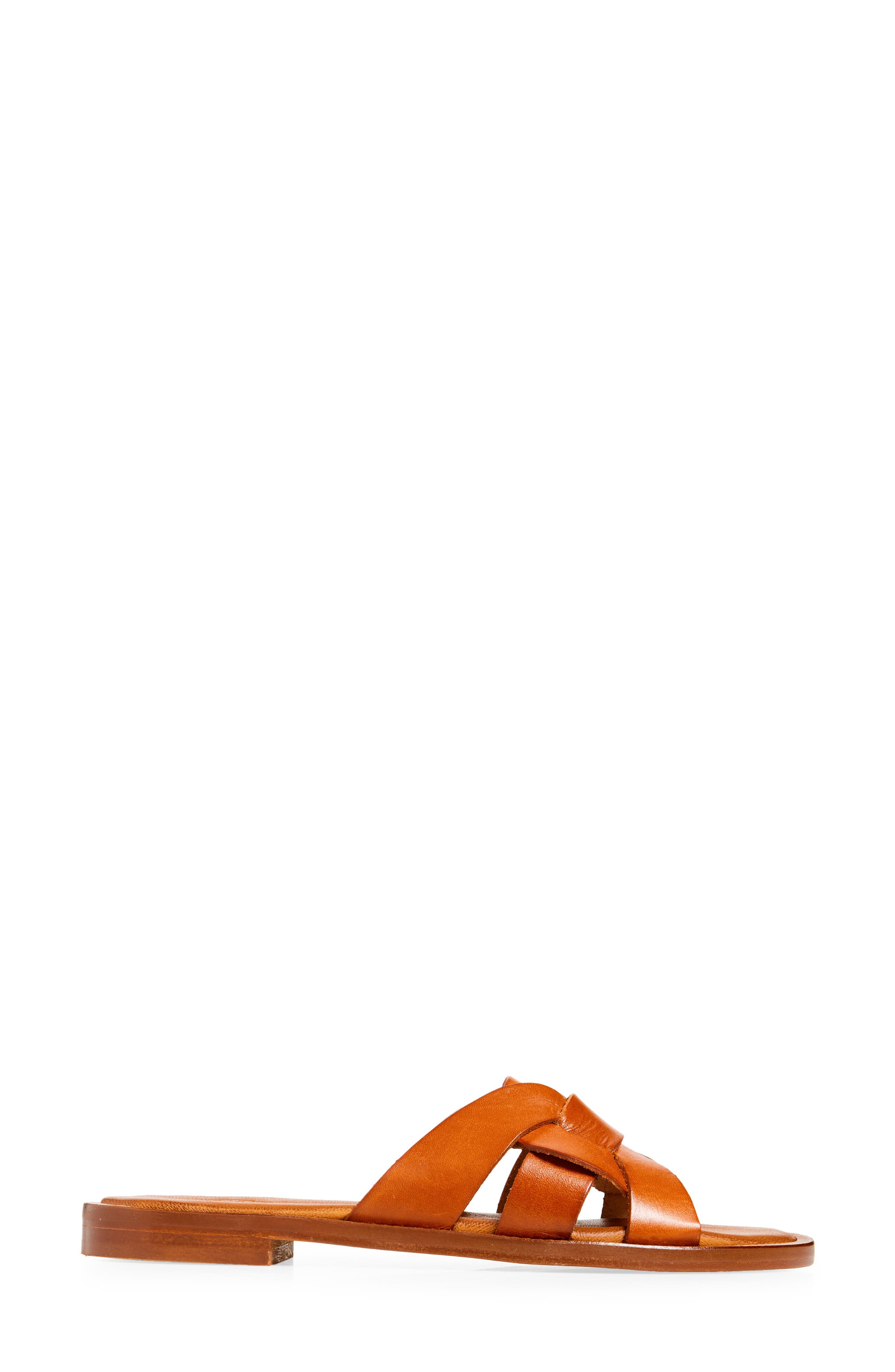 Penelope Chilvers Basque Slide Sandal, Alternate, color, Tan