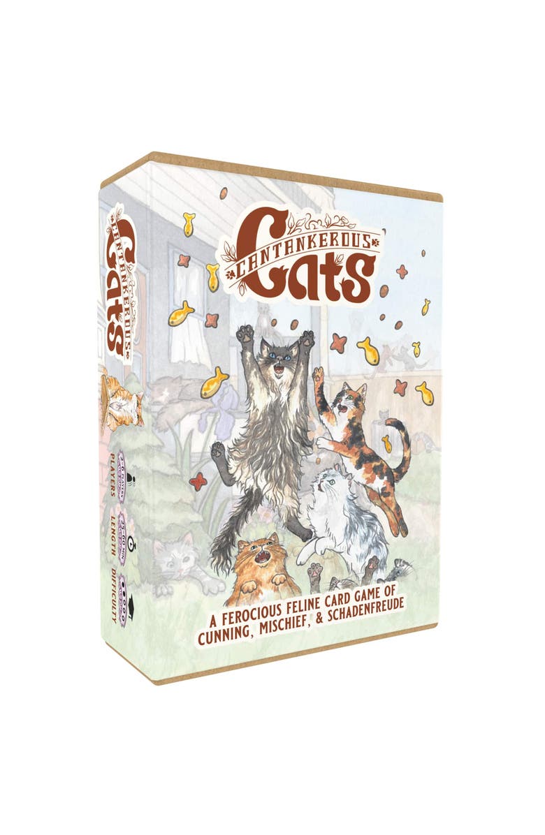 Mentha Designs Cantankerous Cats 3rd Edition Card Game, Main, color, Multicolored