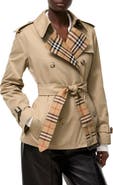 Burberry Garbardine Lakefield Trench Jacket