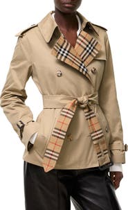 Burberry Garbardine Lakefield Trench Jacket