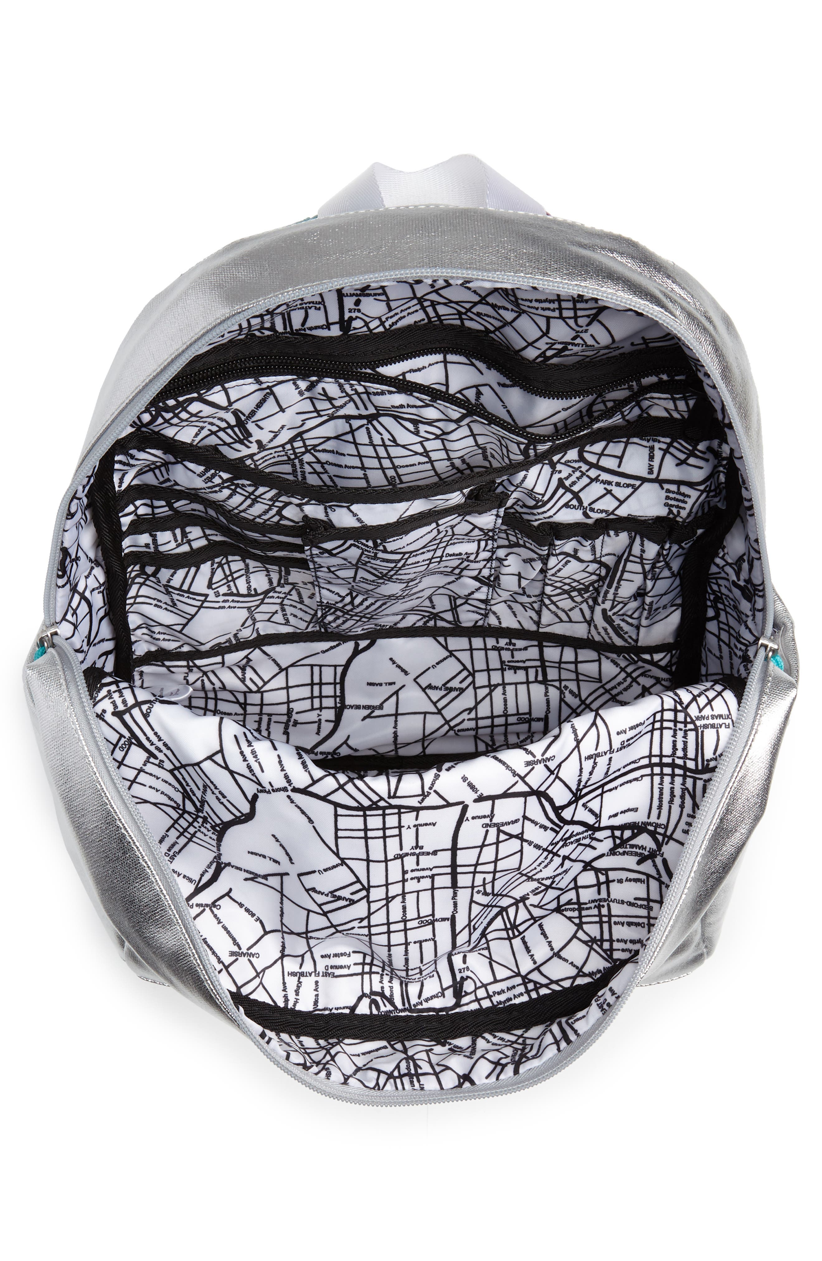 STATE Bags Kane Metallic Backpack, Alternate, color, 