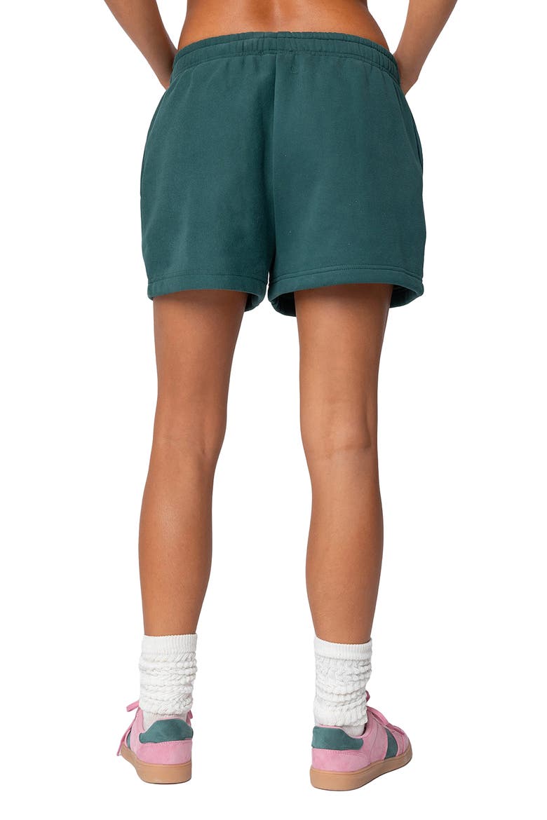 So Sporty Sweat Shorts, Alternate, color, GREEN
