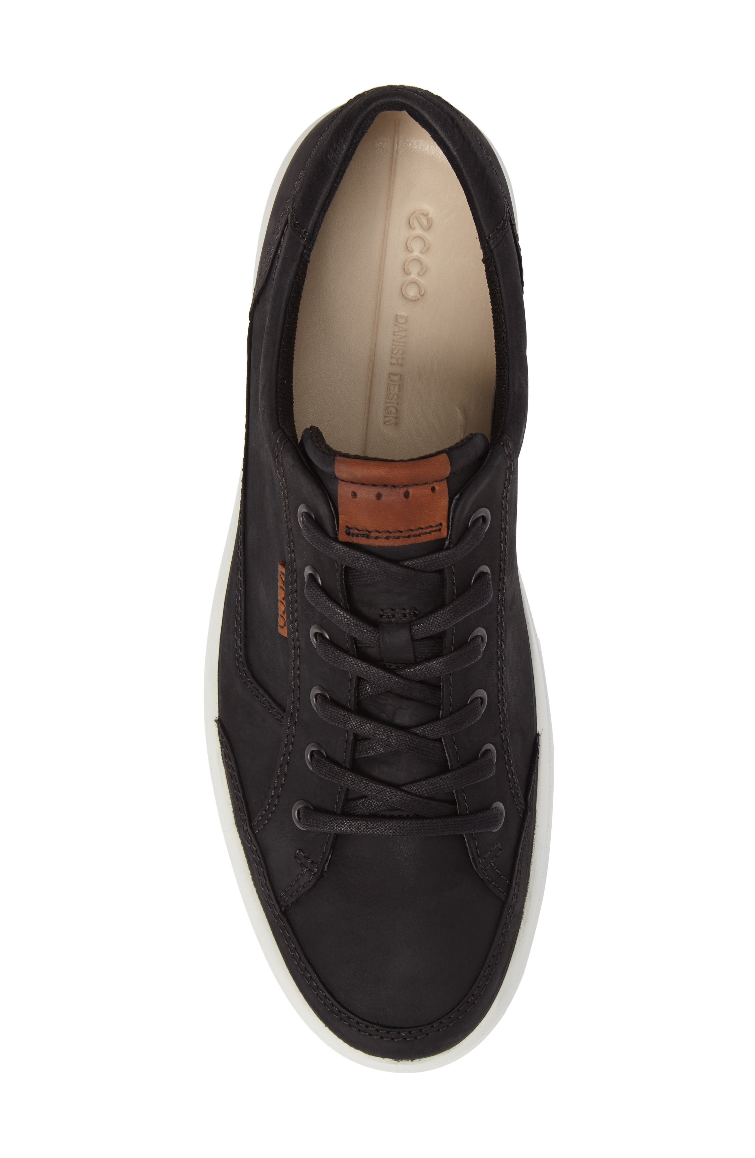 ECCO Soft 7 Long Lace Sneaker, Alternate, color, 