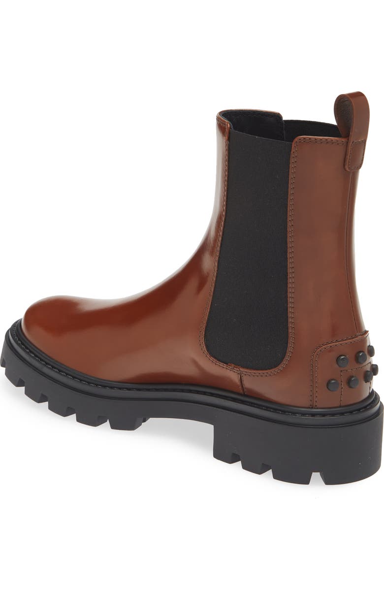 Tod's Lug Sole Chelsea Boot, Alternate, color,