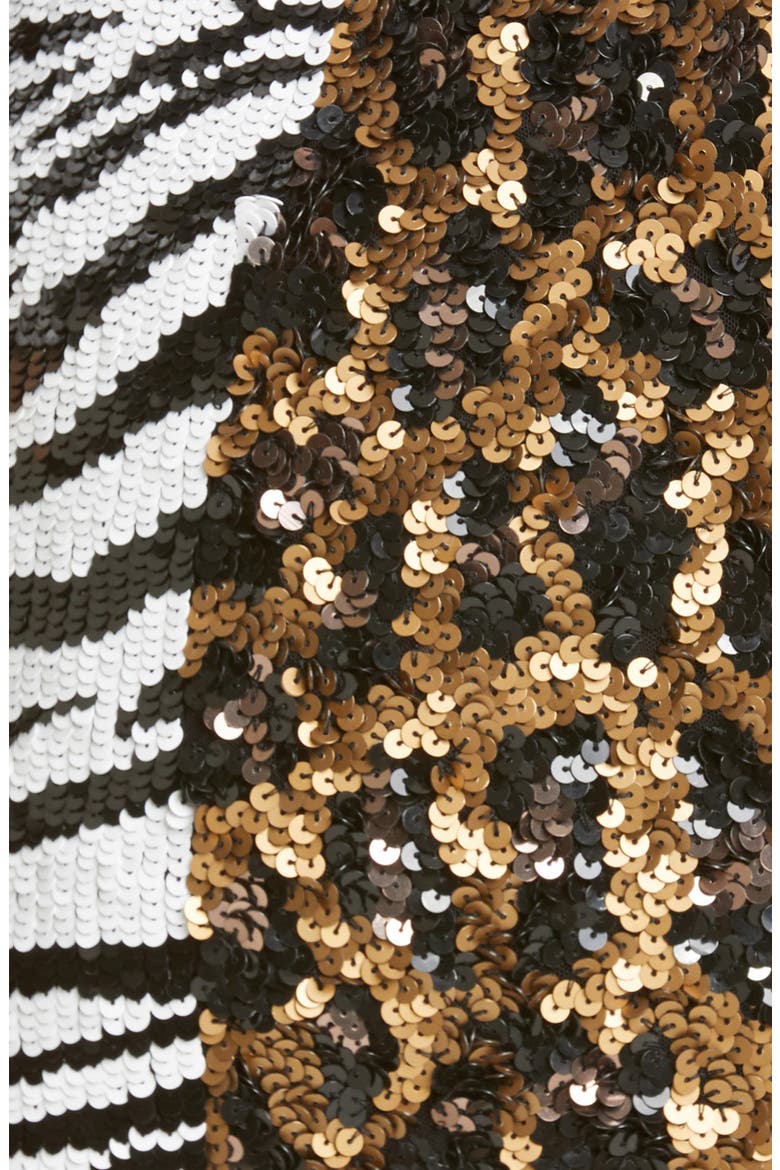 Jae Mixed Sequin Dress, Alternate, color, MULTI