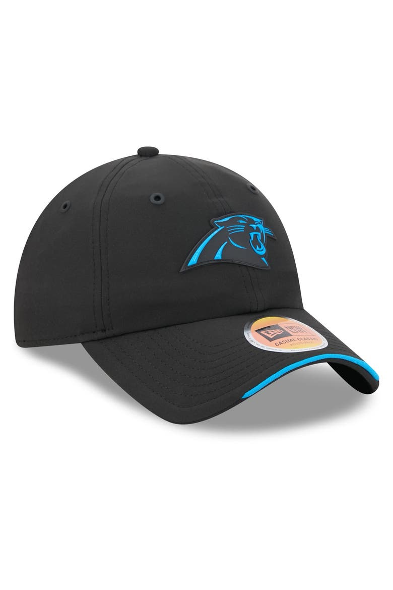 Men's New Era Black Carolina Panthers 2026 Sideline Casual Classic Adjustable Hat, Alternate, color, Black