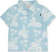 Feather 4 Arrow Kids' Feel Good Tech Floral Performance Polo