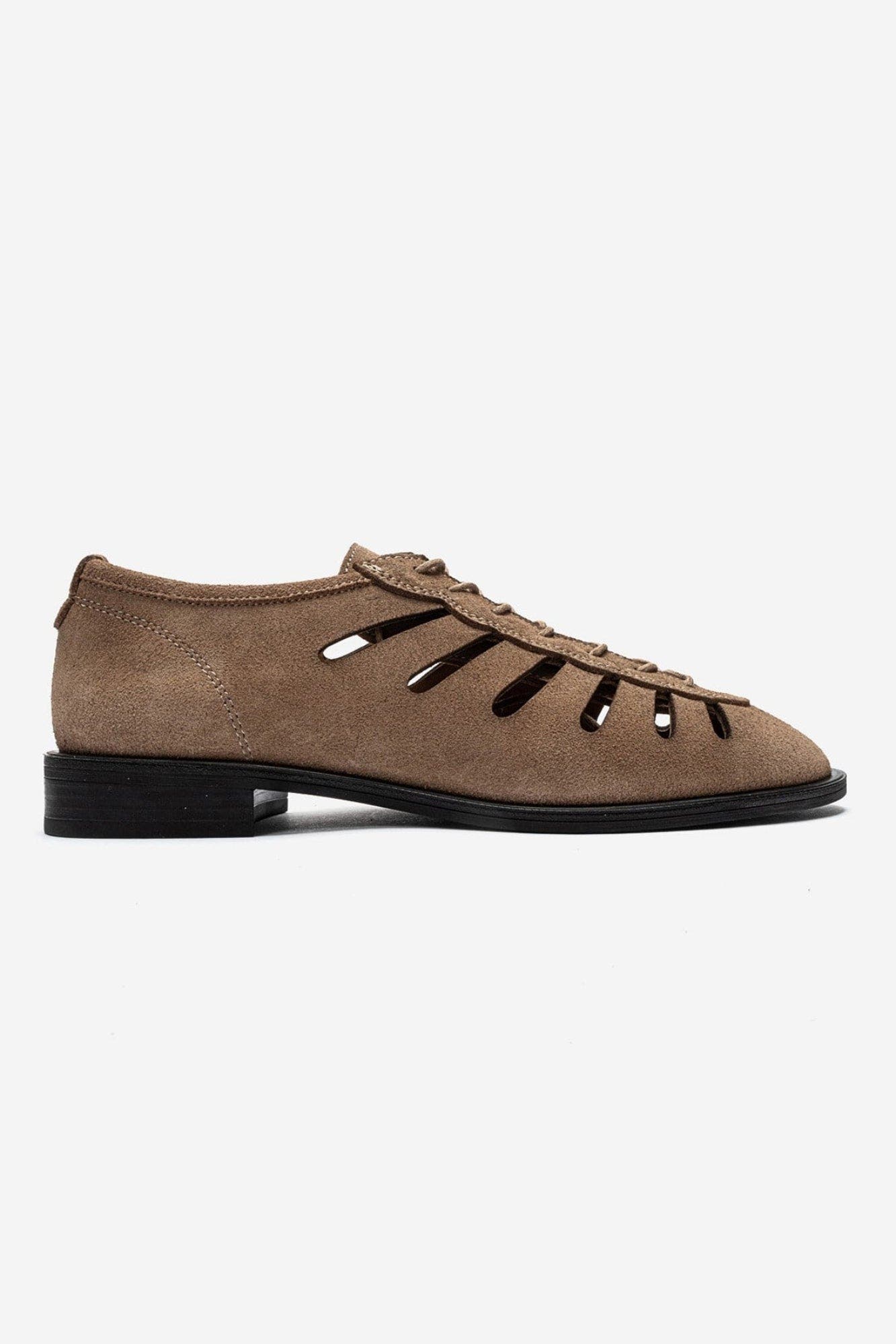 Astron Leather Casual Lace Up Shoes, Alternate, color, Cognac Suede