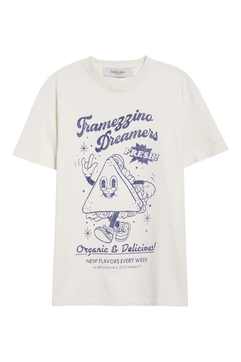 Journey Graphic T-Shirt, Main, color, HERITAGE WHITE