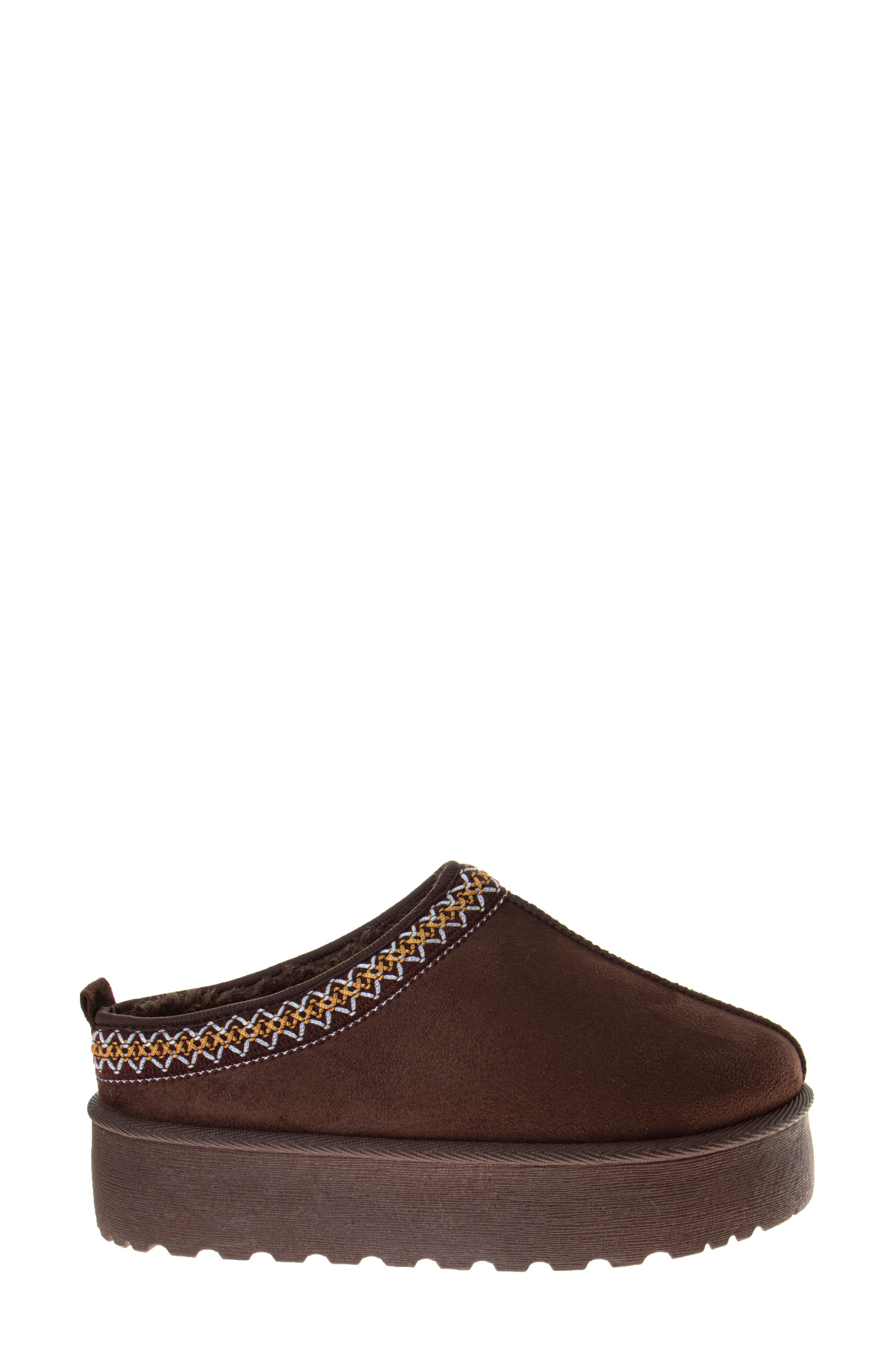 JOSMO Avalanche Faux Fur Lined Platfrom Clog Slipper, Alternate, color, 