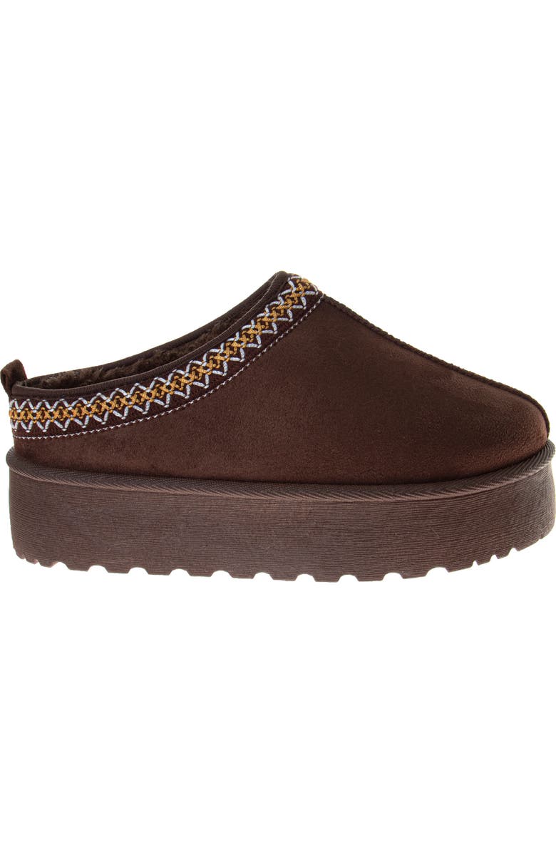 JOSMO Avalanche Faux Fur Lined Platfrom Clog Slipper, Alternate, color,