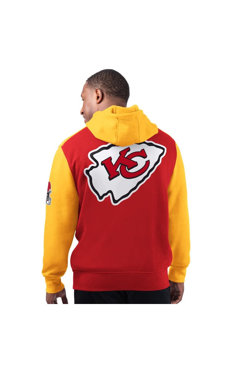 STARTER Men's Starter Red Kansas City Chiefs Extreme Pullover Hoodie, Alternate, color, Red