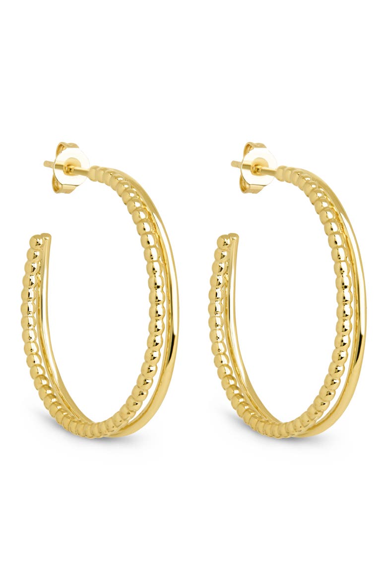 Daria Double Row Hoop Earrings video