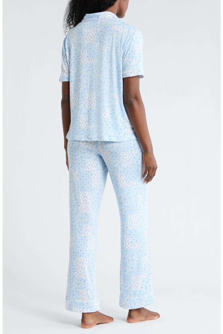 Notch Collar Pajamas, Alternate, color, DITSY PATCHWORK