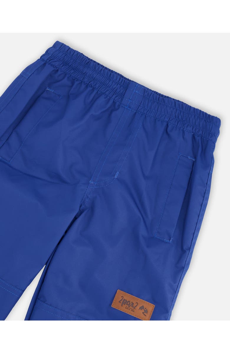 Deux par Deux Two-Piece Mid-Season Gradient Outerwear Set, Alternate, color, Blue-Brown Gradient