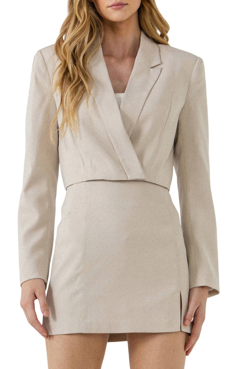 Endless Rose Crop Blazer, Alternate, color,