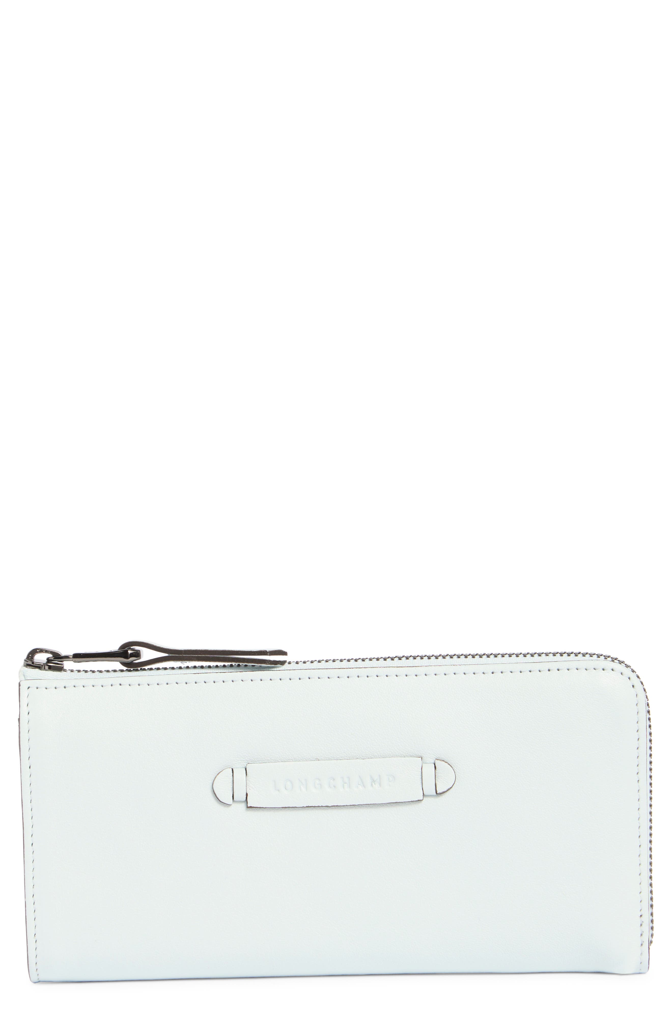 Longchamp Leather Zip Wallet