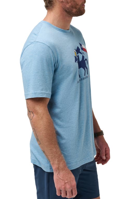 Travismathew Hoot & Hollar 2.0 Cotton Graphic T-shirt In Purple