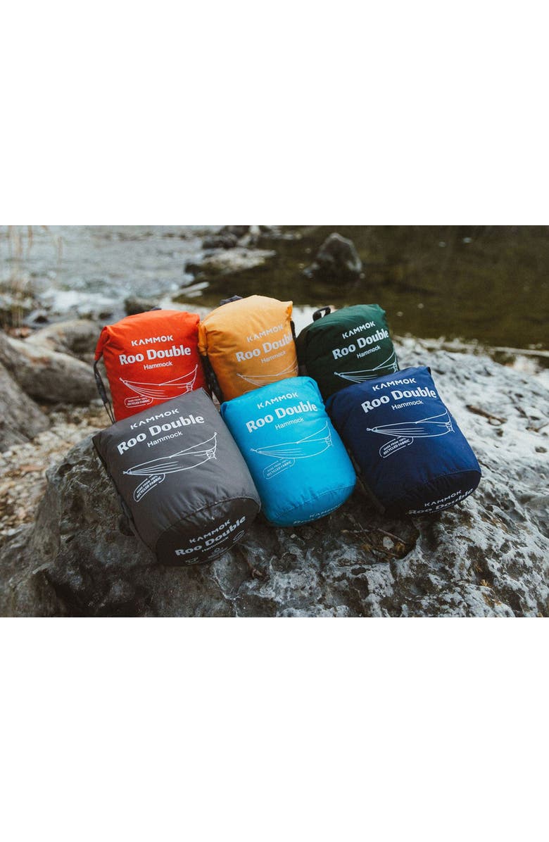 Kammok Roo Double Camping Hammock, Alternate, color, Midnight Blue