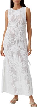 Melissa Odabash Jada Open Stitch Cover-Up Dress