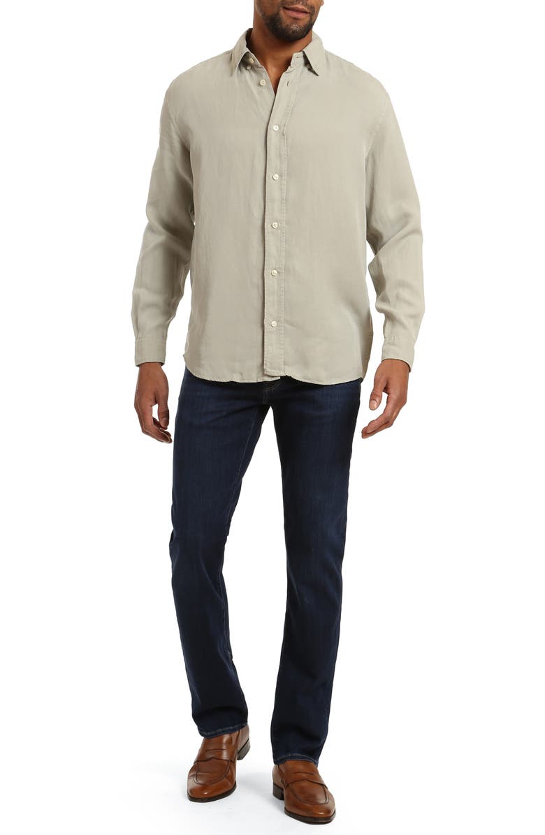 34 Heritage Courage Refined Straight Leg Jeans, Alternate, color, Dark