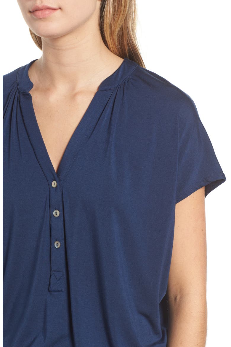 Eden Top, Alternate, color, NAVY