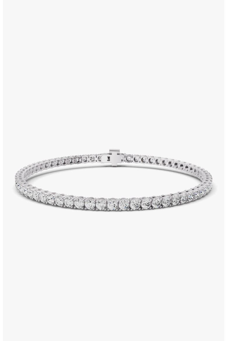 14K Gold Lab Diamonds 2 Carats Tennis Bracelet, Main, color, White Gold