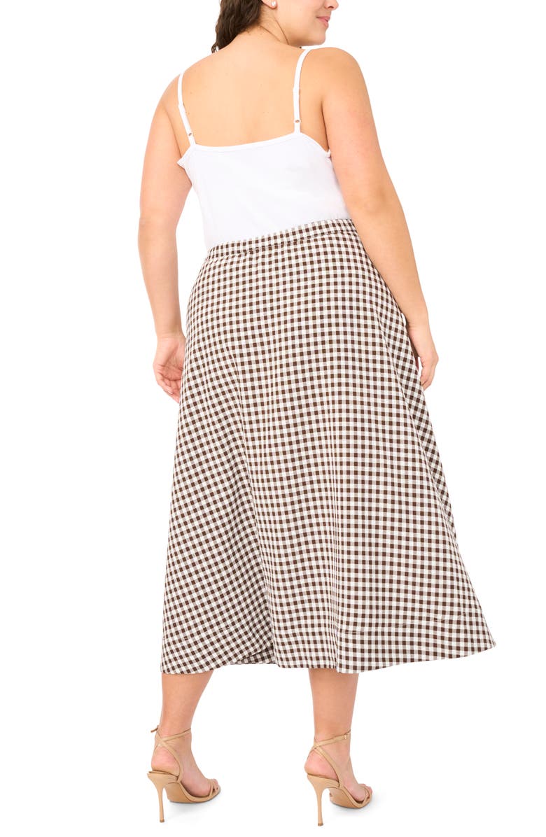 Halogen<sup>®</sup> Pull On Midi Skirt, Alternate, color, Chicory Coffee
