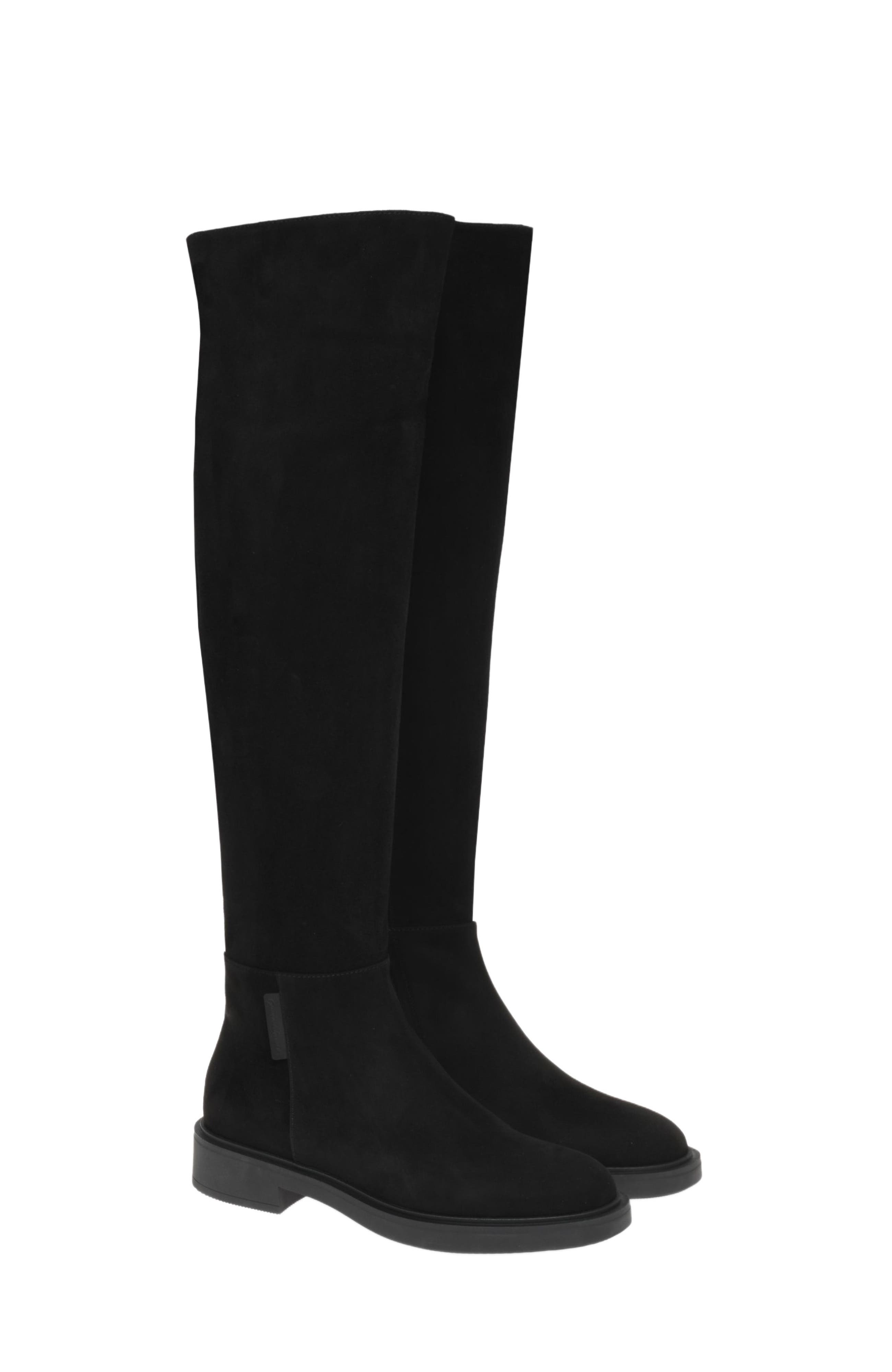 Gianvito Rossi Lexington Boots, Alternate, color, Black