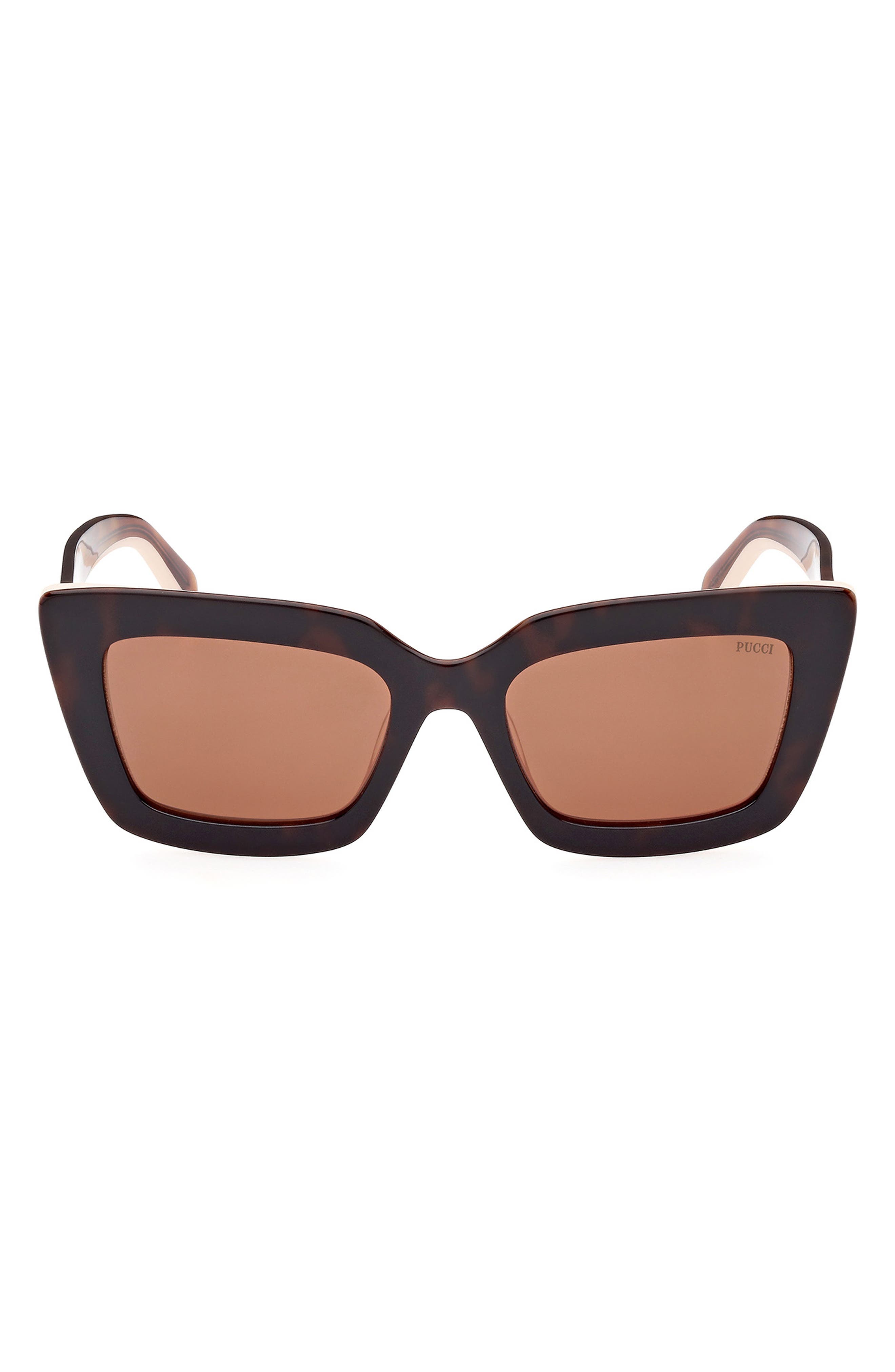 Emilio Pucci 54mm Square Sunglasses