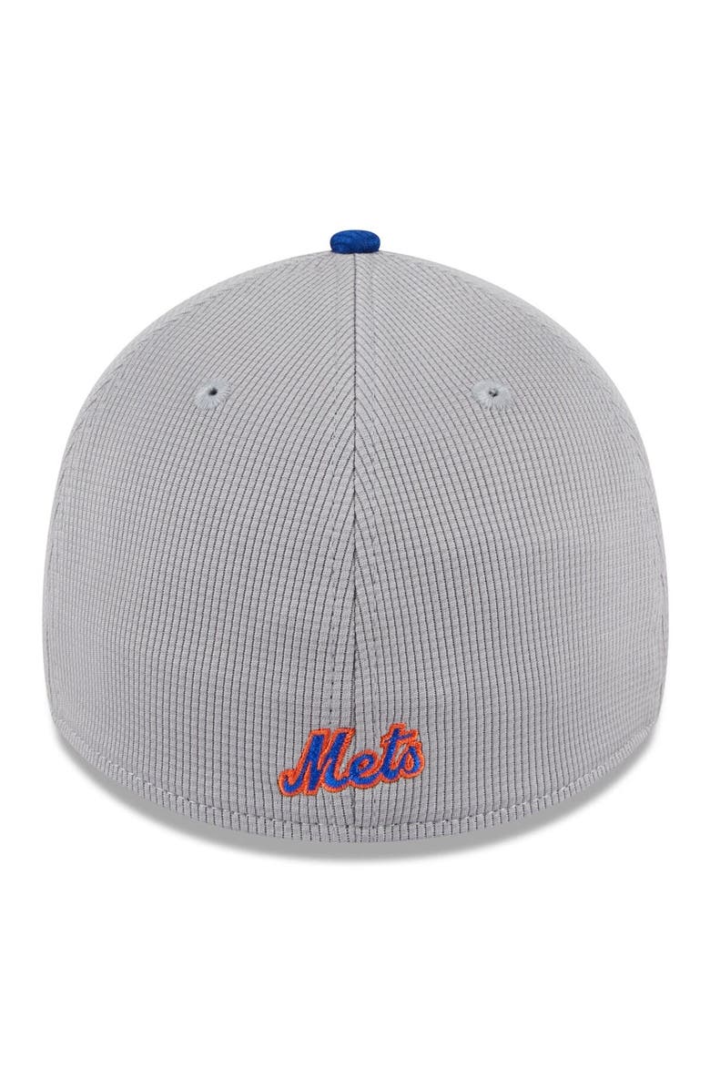 New Era Men's New Era  Gray New York Mets 2024 Batting Practice 39THIRTY Flex Hat, Alternate, color, 