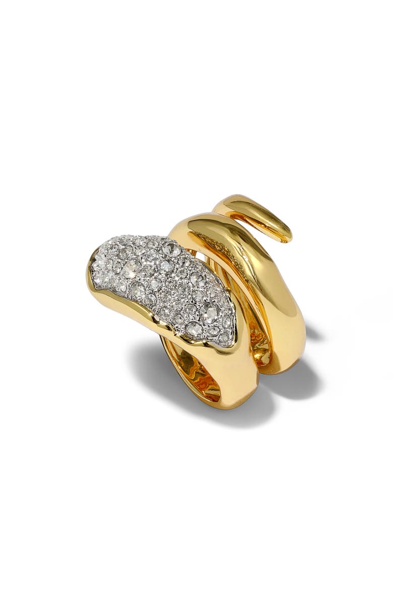 Alexis Bittar Solanales Crystal Coiled Ring, Main, color, Crystals
