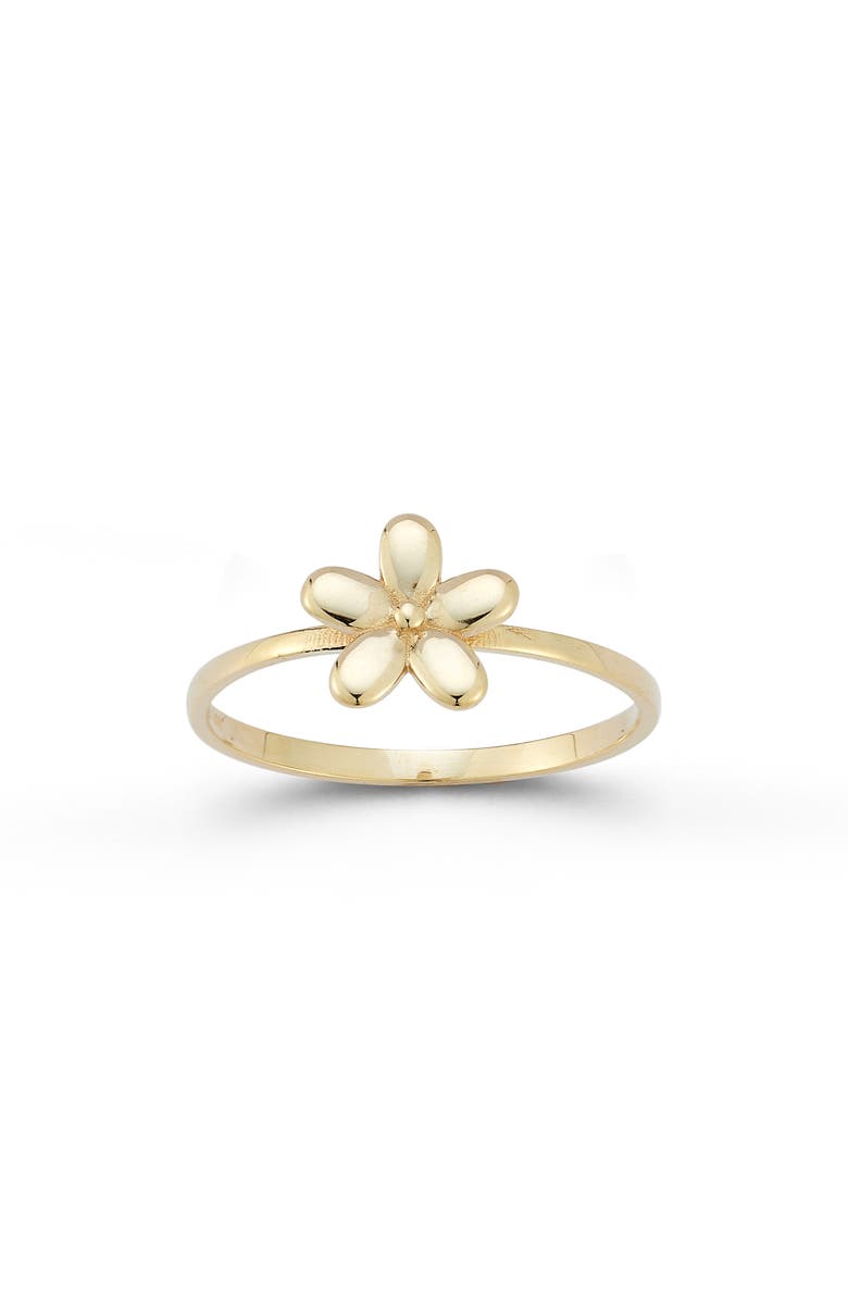 Ember Fine Jewelry Flower Ring, Main, color, Gold
