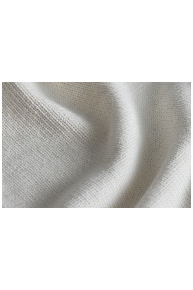 Stretch Cotton Blend Zip Sweater Vest, Alternate, color, NATURAL