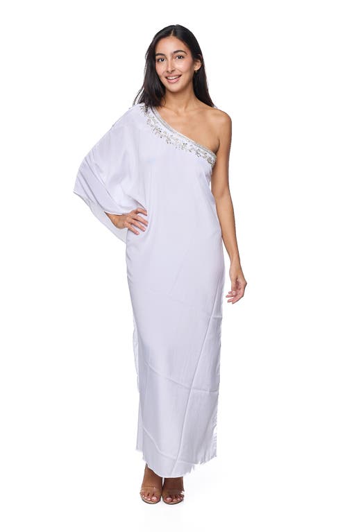 Ranee's Ranees One-shoulder Dress In White