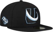 New Era Men's New Era  Black Utah Mammoth Team Secondary 59FIFTY Fitted Hat