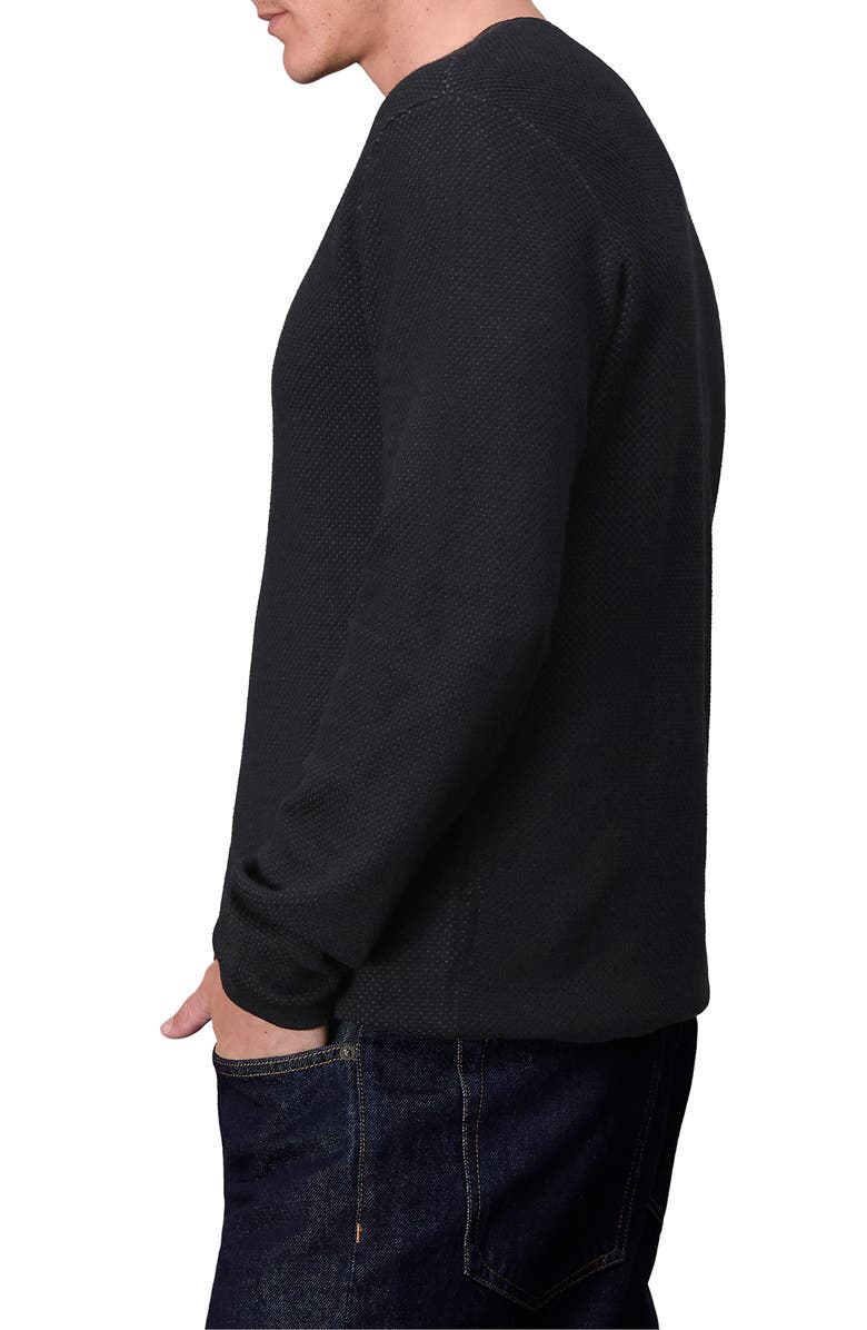 rag & bone Bennet Wool & Cotton Henley Sweater, Alternate, color, 