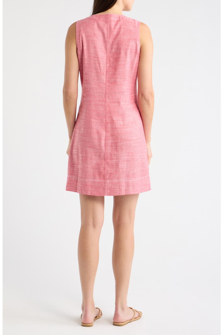 Palm-A-Dora Button Up Dress, Alternate, color, DARK HAVANA