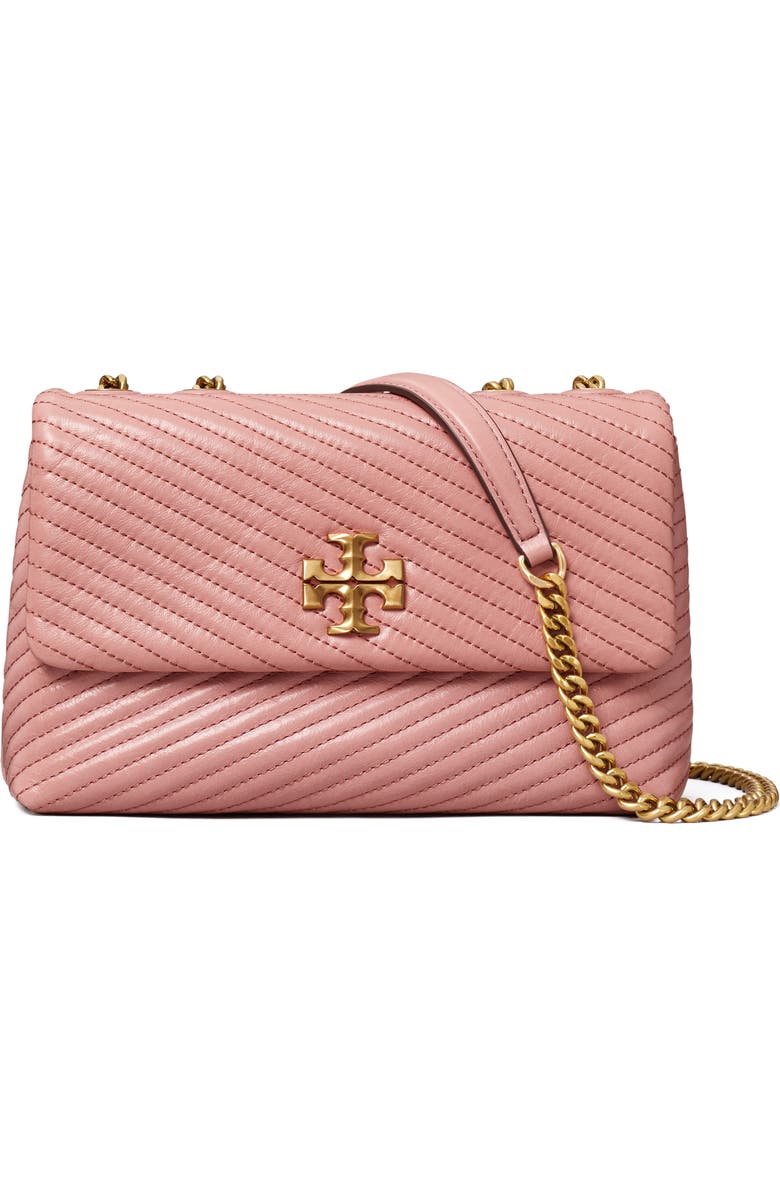Tory Burch Small Kira Moto Quilted Convertible Shoulder Bag, Main, color,