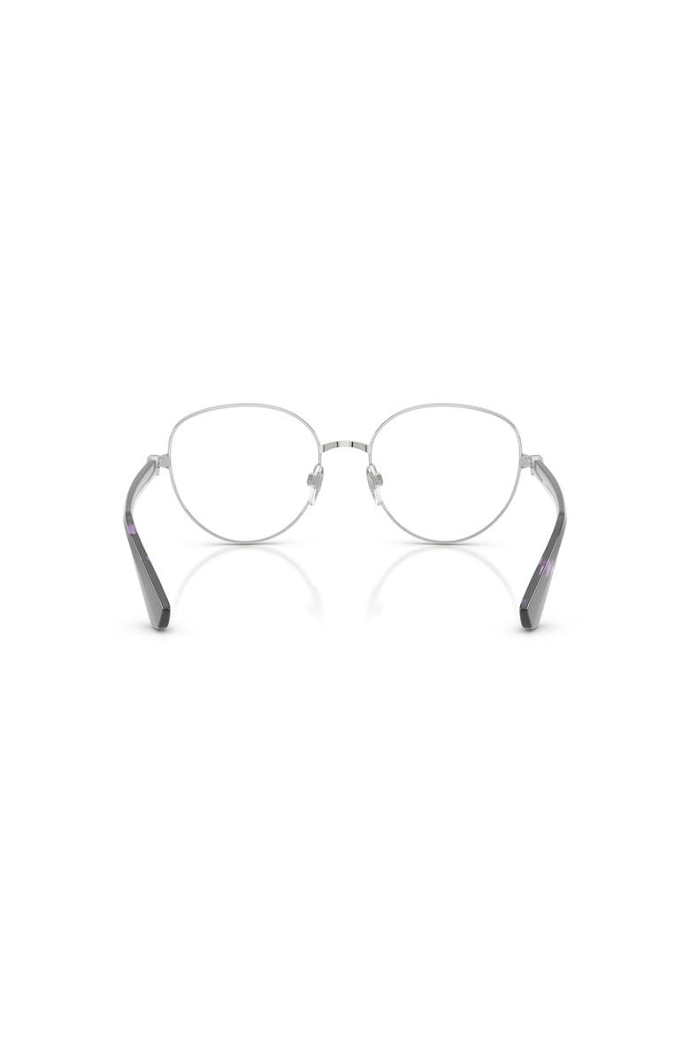 Burberry 55mm Phantos optical glasses, Alternate, color, Silver