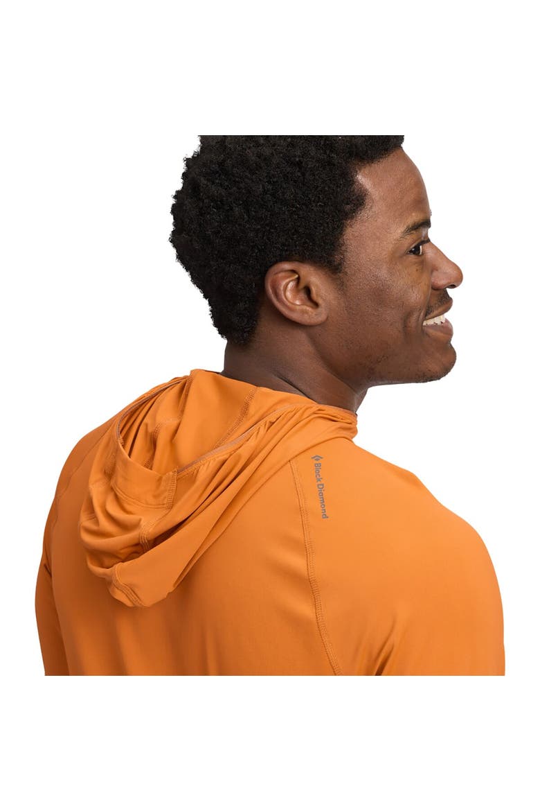 Alpenglow Pro Hoodie - Men's, Alternate, color, Saffron