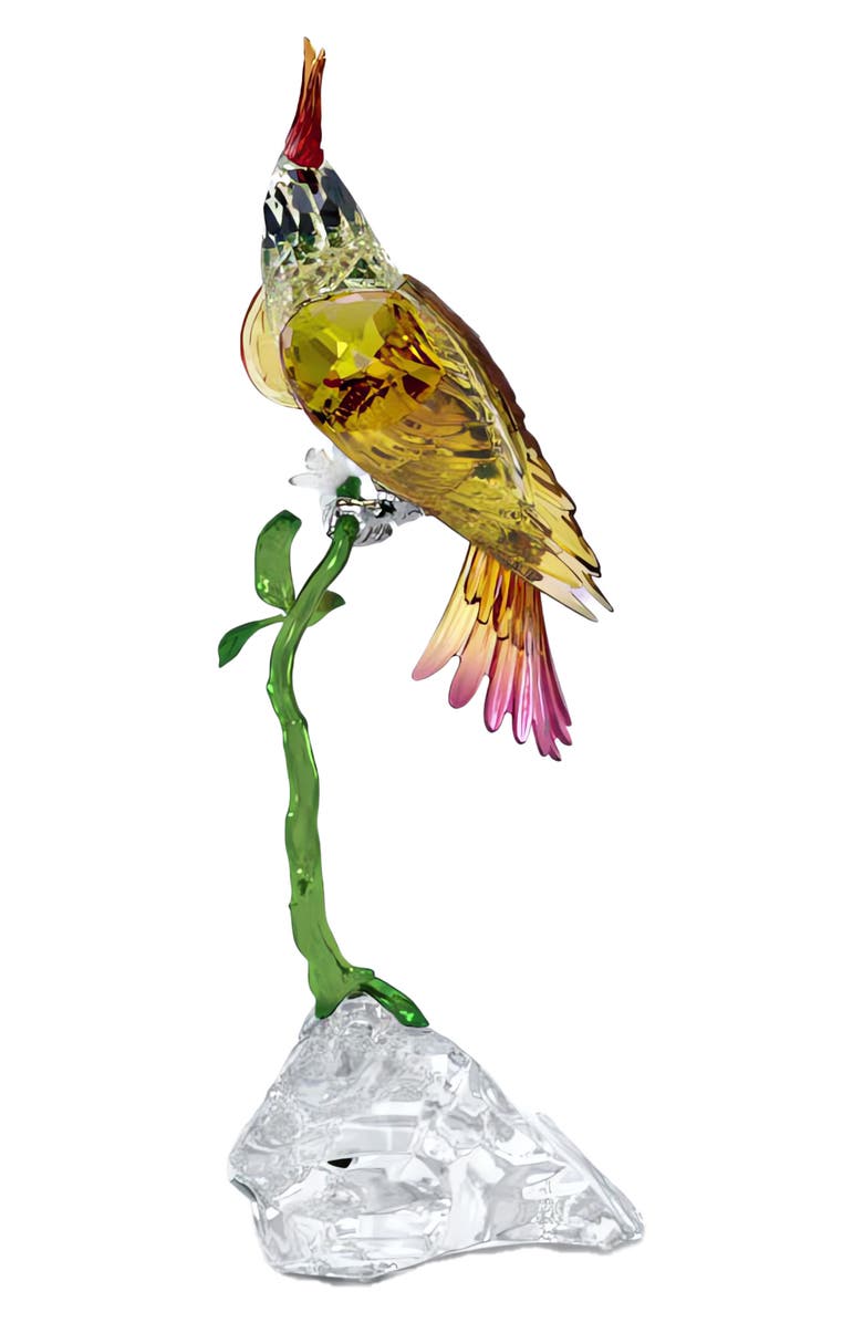 Swarovski Idyllia Cockatoo Crystal Figurine, Alternate, color, Multicolored