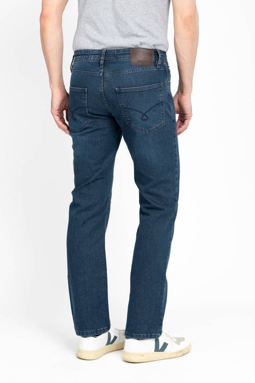 Jack Of Spades Jack Fit Five Pocket Jeans In Medium Indigo